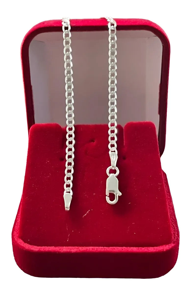 Pulseira Grumet De Prata 2mm